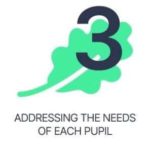 Logo depicting Gatsby Benchmark - Addressing the Needs of Each Pupil